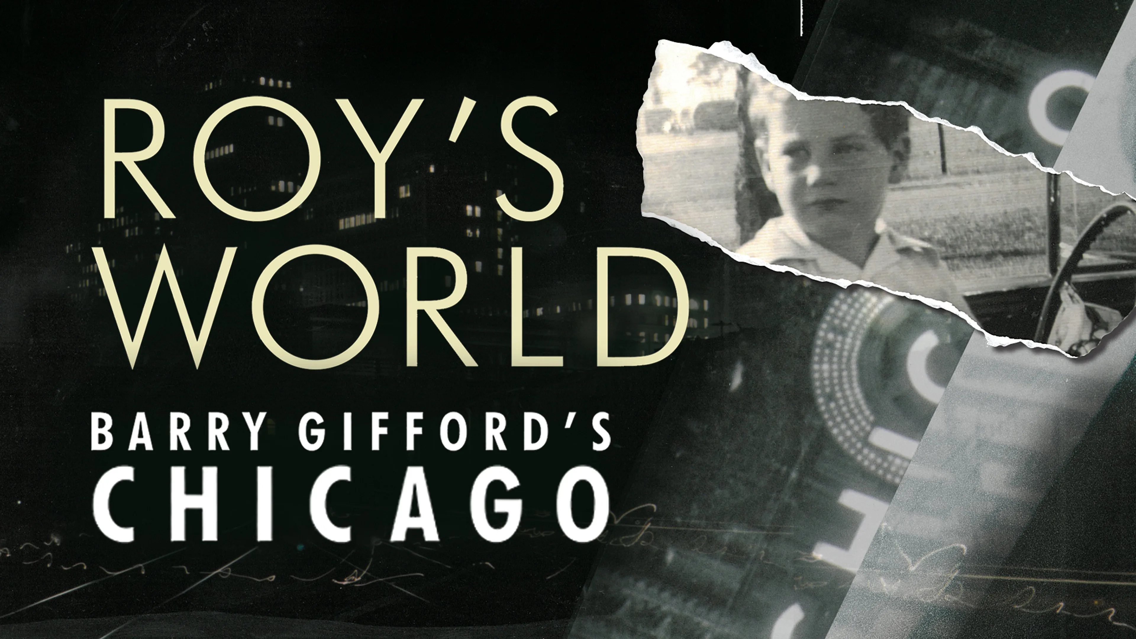 Roy's World: Barry Gifford's Chicago poster